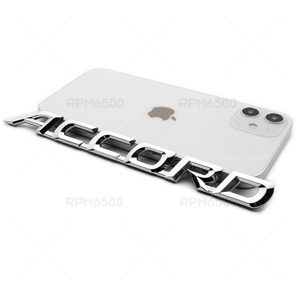 03-07 Honda Accord Touring Luggage Trunk Lid Logo Badge Nameplate Emblem Sport Foto 4 de 4