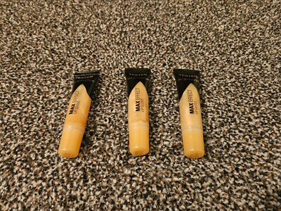 Max Factor Lipgloss Elfenbein x 3 - Brandneu authentisch - UK-Verkäufer