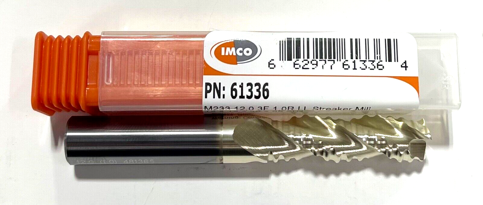 IMCO 20mm Carbide End Mill ZrN Coating 1mm Radius 3 Flute USA Made eBay