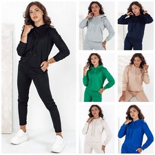 Trainingsanzug Jogginganzug Isoliert Oversize Kapuzenpullover Damen DSTREET S-L