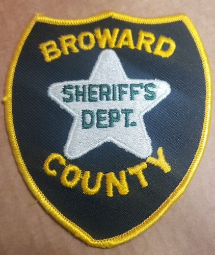 FL Broward County Florida Sheriff's Department Shoulder Patch