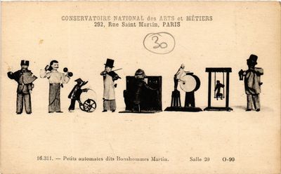 CPA PARIS (3e) - CNAM - Petits automatisiert Dits Bonshommes Martin (219005)
