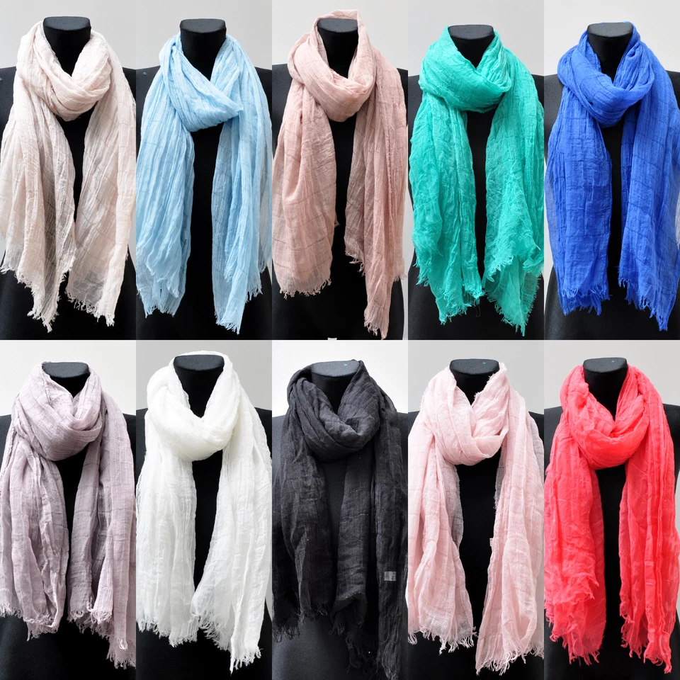 Große Weicher warmer langer Damen Herren Schal Tuch Stola Unisex Neue Fashion