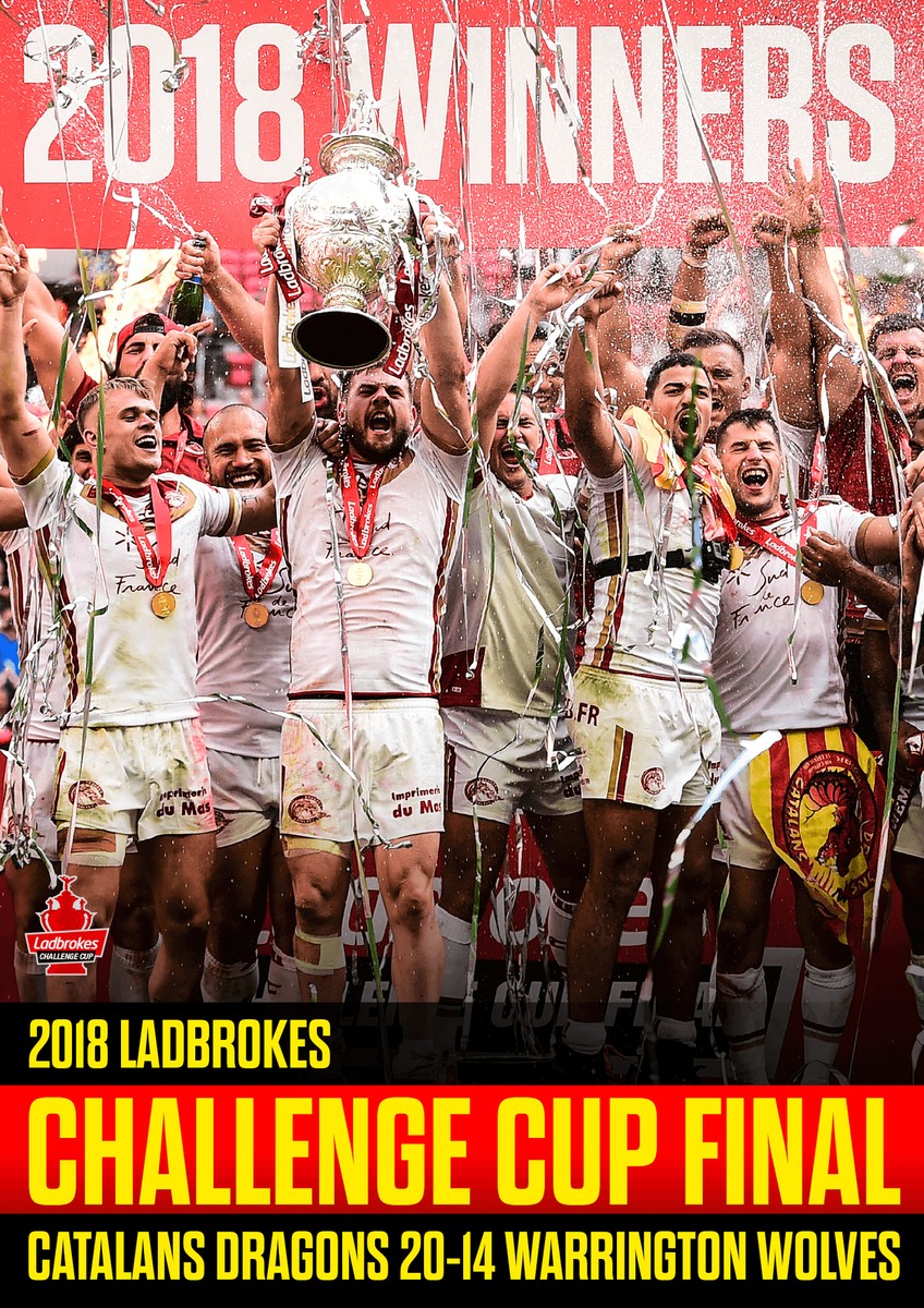 2018 Ladbrokes Challenge Cup Final [E] DVD UK