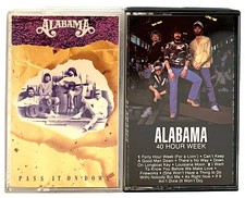 Alabama Collection Lot Of 2 Cassette Tapes 1985  1990 Country Very Good 