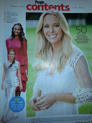 PEOPLE MAGAZINE September 5 2016 RYAN LOCHTE OLYMPIC SCANDAL Kate Gosselin ADELE - 第 4/12 張圖片