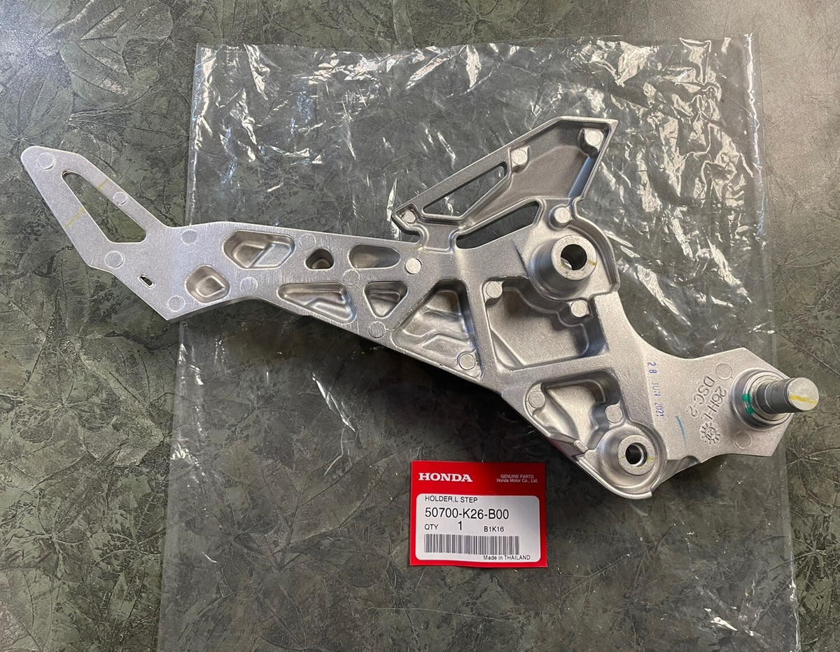 2017-2020 Honda Grom 125 Left Side Foot Peg Mount Genuine OEM