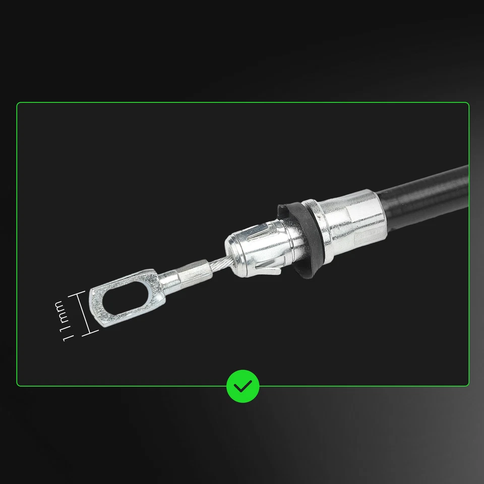 2x Cable de freno de estacionamiento trasero izquierdo y derecho para Jeep Grand Cherokee 2005 2006-2011 Foto 2 de 4