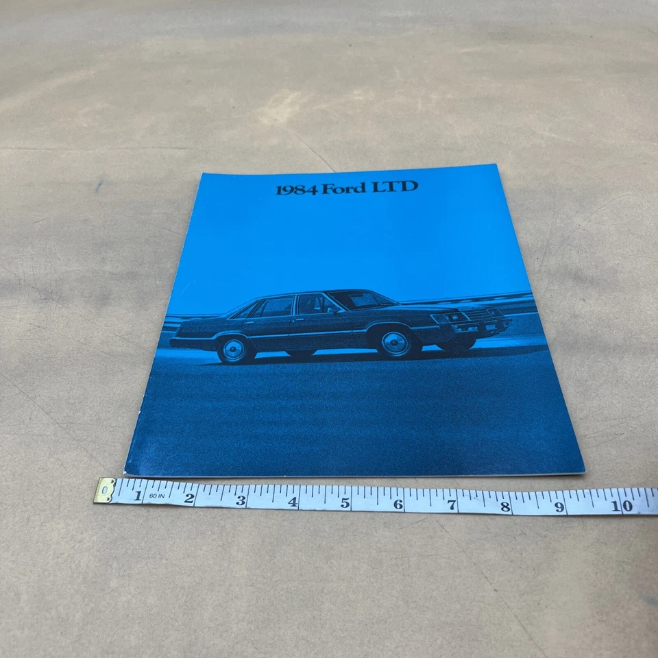 Ford Ltd 1984 concesionario sala de exposición folleto de ventas catálogo guía folleto 16 páginas Foto 2 de 4