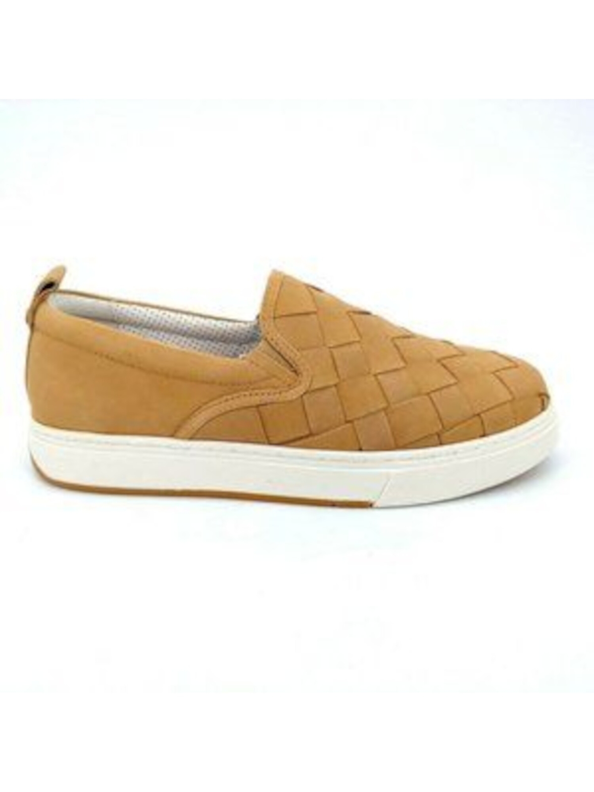 J/СЛИПОНЫ Женские бежевые мокасины на платформе без застежки с язычком Junior Toe, 8 М