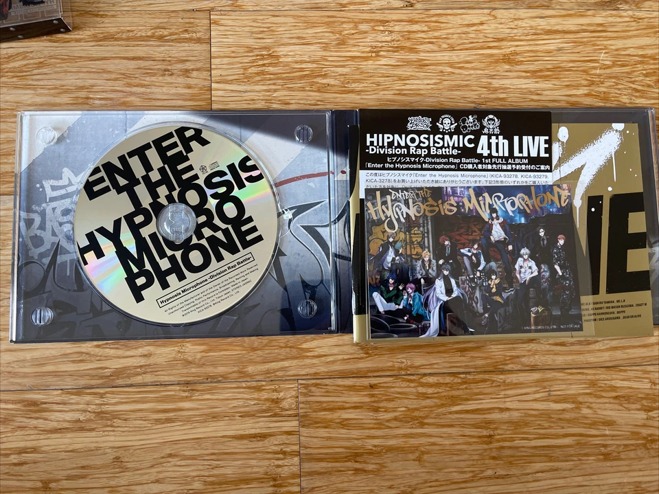 Hypnosismic Division Rap Battle Enter the Hypnosis Microphone CD Live Blu-ray Foto 4 de 4