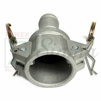 2 Inch X 100ft PVC Lay Flat Discharge Hose With Aluminum Camlock C & E - Foto 7