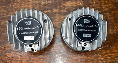 1 Wharfedale SI-28 Speaker D-533 1” Compression Horn Tweeter 8 Ohm