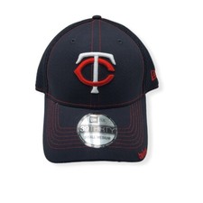 New Era Minnesota Twins 39Thirty Neo Navy Size Small/Medium Flex Fit Hat Cap