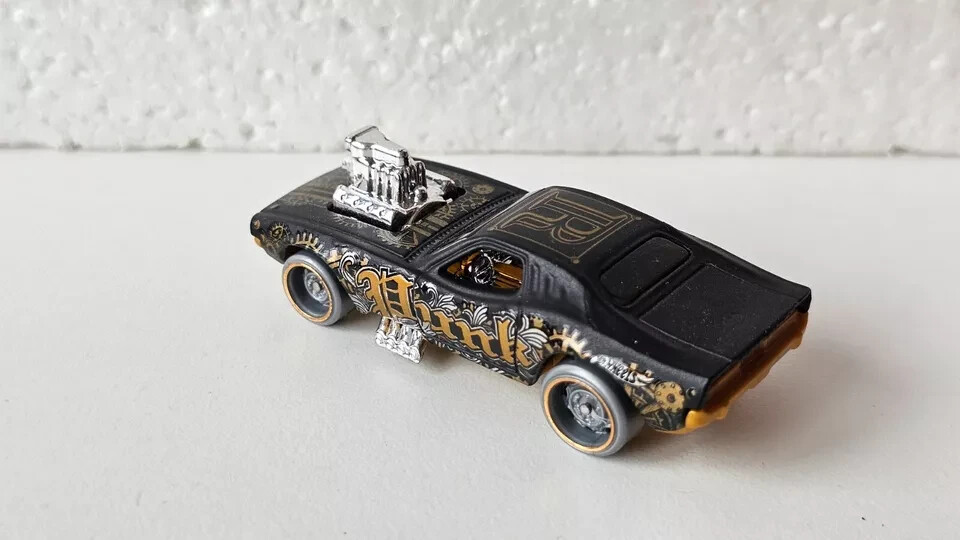 HOT WHEELS RODGER DODGER STEAM BLACK GOLD | eBay