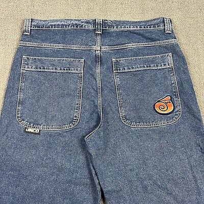 Vintage JNCO Denim Jeans Mens 42x30 Twin Cannon Baggy Loose Vintage JNCO Denim Jeans Mens 42x30 Twin Cannon Baggy Loose