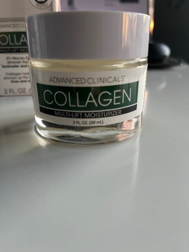 Advanced Clinicals Kollagen, Multi-Lift Feuchtigkeitscreme, Linien-Falten 2 fl oz Neu im Karton - Bild 11 von 11