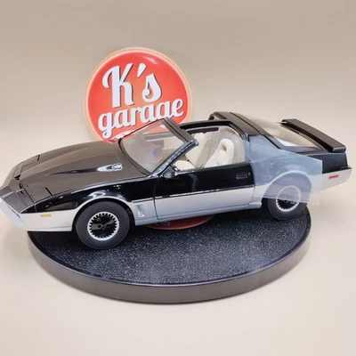 Hot Wheels Elite 1/18 KNIGHT RIDER K.A.R.R. black silver flash