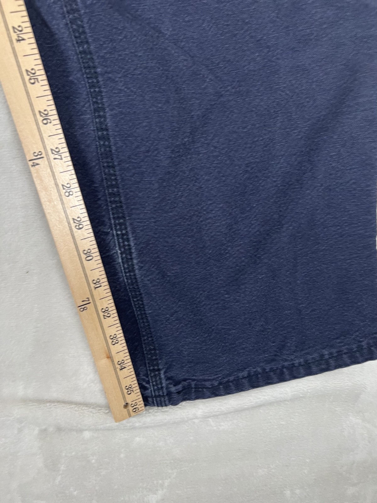 Carhartt Pants Mens 38x36 Blue FR Carpenter Canvas Workwear 2112 Cat 2 thumbnail 3