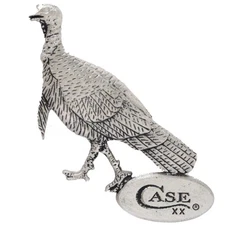 CASE XX KNIVES TURKEY CASE XX PEWTER HAT PIN (PTURKEYHP) POCKET KNIFE
