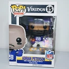 Funko Pop Football (NFL): Minnesota Vikings - Adrian Peterson #15 w/ Protector