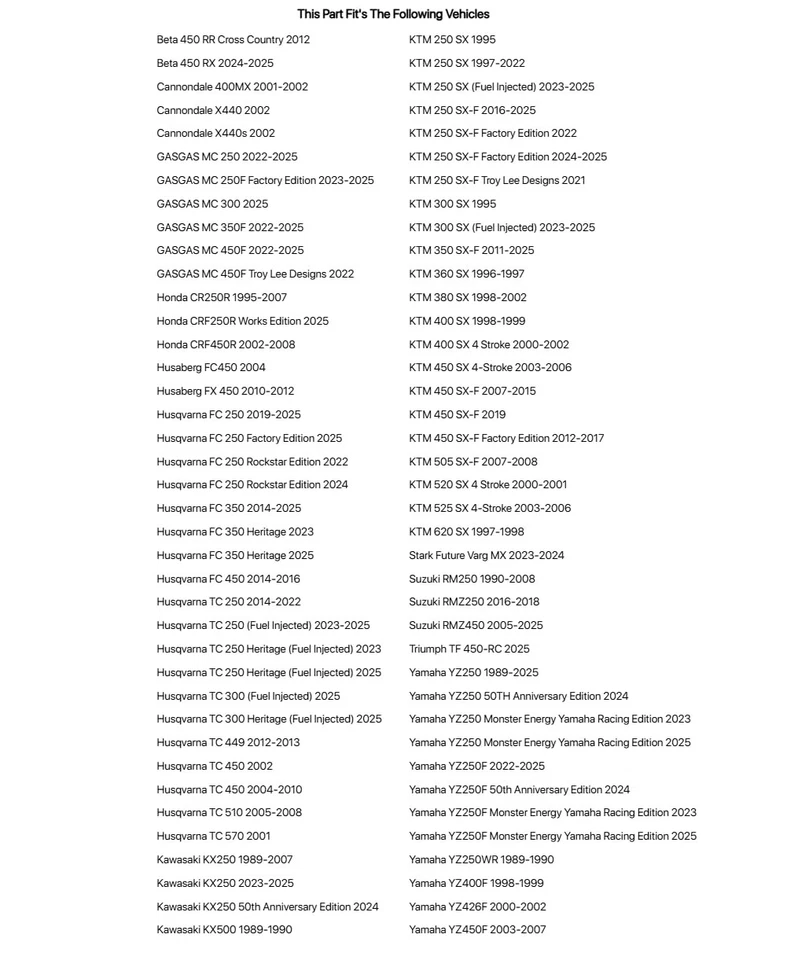 Tusk EMEX T-35 Soft/Intermediate Terrain Tire 110/90x19 For HUSQVARNA TC 449 Foto 2 de 4