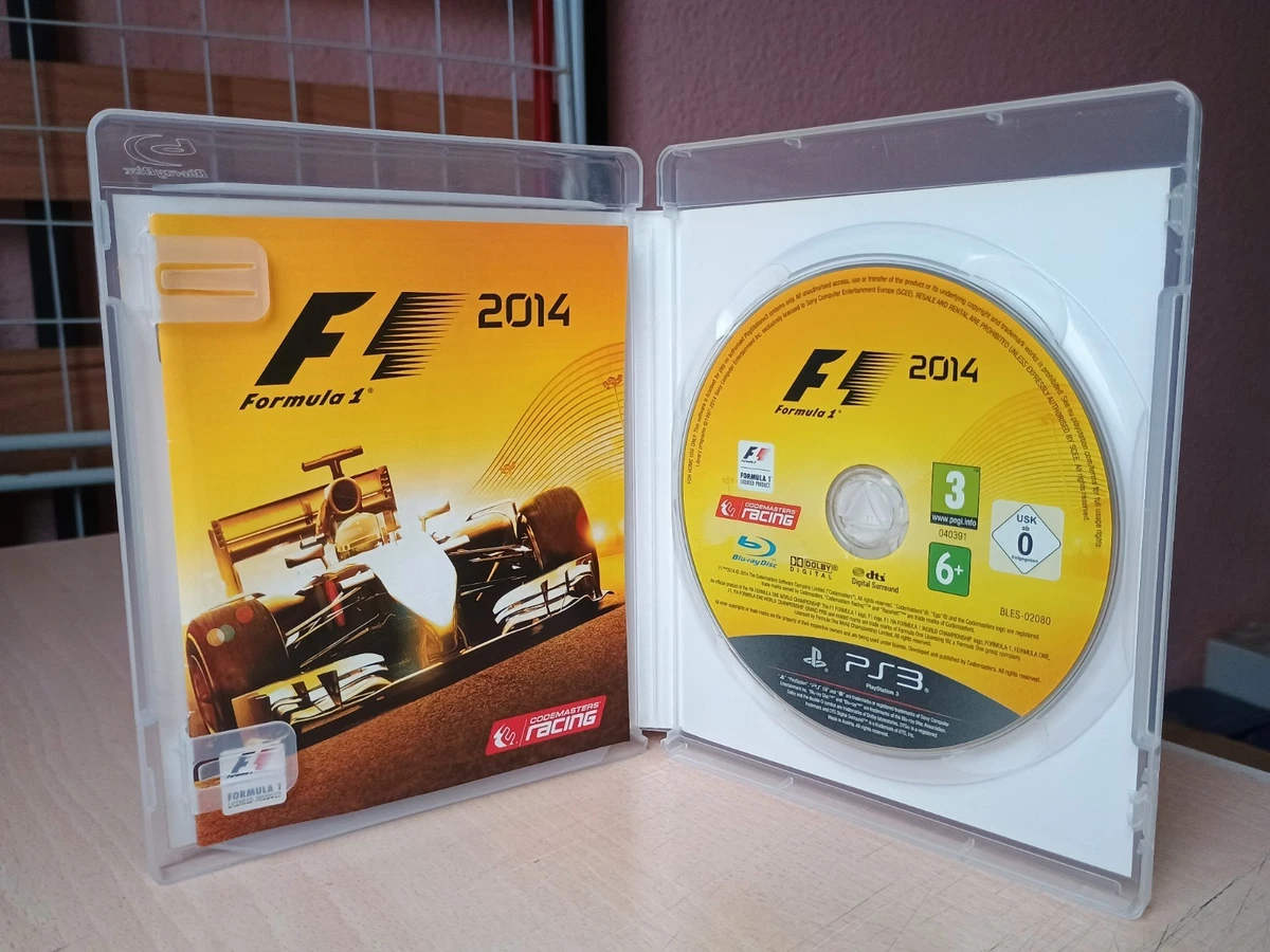 F1 Formula 1 2014. PAL España y completo -Playstation 3-PS3-Sony-Codemasters-FIA