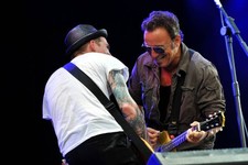 Bruce Springsteen performs with Brian Fallon of The Gaslight Anthe- Old Photo 5