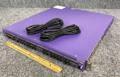 Extreme Networks Summit X670-48x FB 48-Port Switch w/Power Cords & Ears (As-Is)