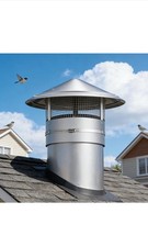 9  Chimney Cap Adjustable Stainless Steel Chimney Cap,304 Steel NEW  