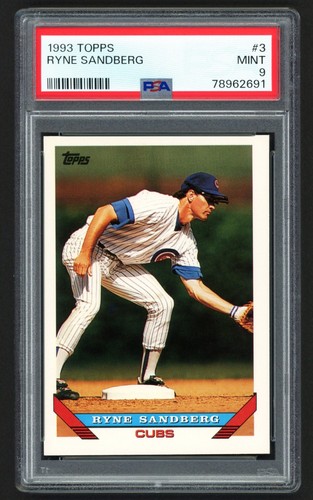 1993 Topps Ryne Sandberg #3 card