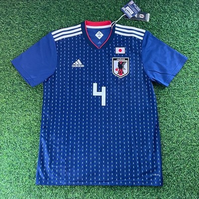  日本代表 サッカーシャツ 18 HONDA M Keisuke Honda - Japan 2018 Official Jersey Shirt Kit - JPN XL