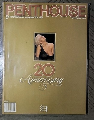 Penthouse Magazine 20th Anniversary Special Collectors Edition September 1989 NM