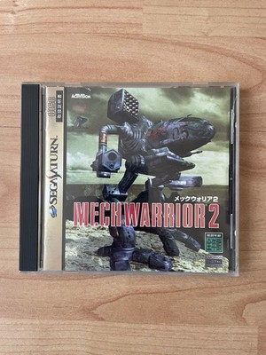 MechWarrior 2 Sega Saturn Japanese NTSC-J Japan Import Jap Shooter With Spine