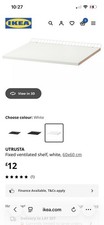 Ikea Utrusta Ventilated Shelf White