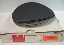 100 New Carborundum Abrasives Disc 7" x 7/8" S/C Paper Pn 14583 Grit 320 E0411
