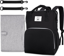 Diaper Bag with Changing Pad, Large Baby Bags Backpack with Stroller Straps