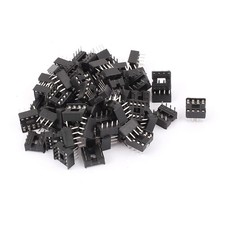 60pcs Solder Type 8PIN DIP Integrated Circuit IC Sockets Adaptor