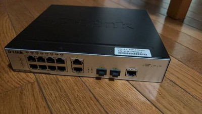 D-Link DGS-3000-10TC 10-Port Managed Gigabit Ethernet Switch w/ 2 SFP