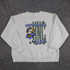 Vintage North Carolina Tar Heels Sweatshirt Mens XL Crewneck UNC Rameses 90s