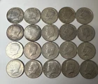 Lot of 20 90% Silver half dollars (10) Jfk (10) Ben Franklin's   Lt7