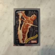 2025 Topps Chrome Marvel Human Torch #40