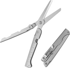 EDC scissors multitool suitable for camping survival and outdoor use foldable