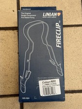 LINIAN FireClip, Double Cable, Red, 6-8mm (CC4x2) - Pack Of 100