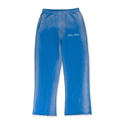 NWT THIRTEEN STUDIOS FADED BLUE SWEATPANTS SIZE XL $180