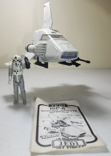 Vintage Star Wars ISP-6 Shuttle AT-AT pilot Complete Lot