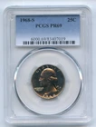 1968-S Washington Quarter Proof — photo from another recent sale
