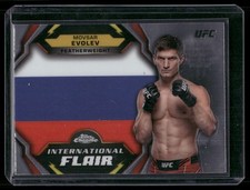 Movsar Evloev 2024 Topps Chrome UFC International Flair #IFL-3