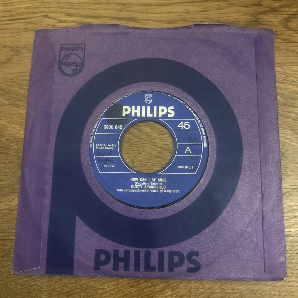 Soul Dusty Springfield – Spooky / How Can I Be Sure Philips – 6006 045 - Image 2 of 2
