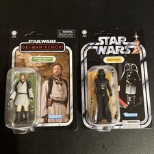 2024 STAR WARS VINTAGE COLLECTION DARTH VADER VC334  And OBI-WAN KENOBI VC357